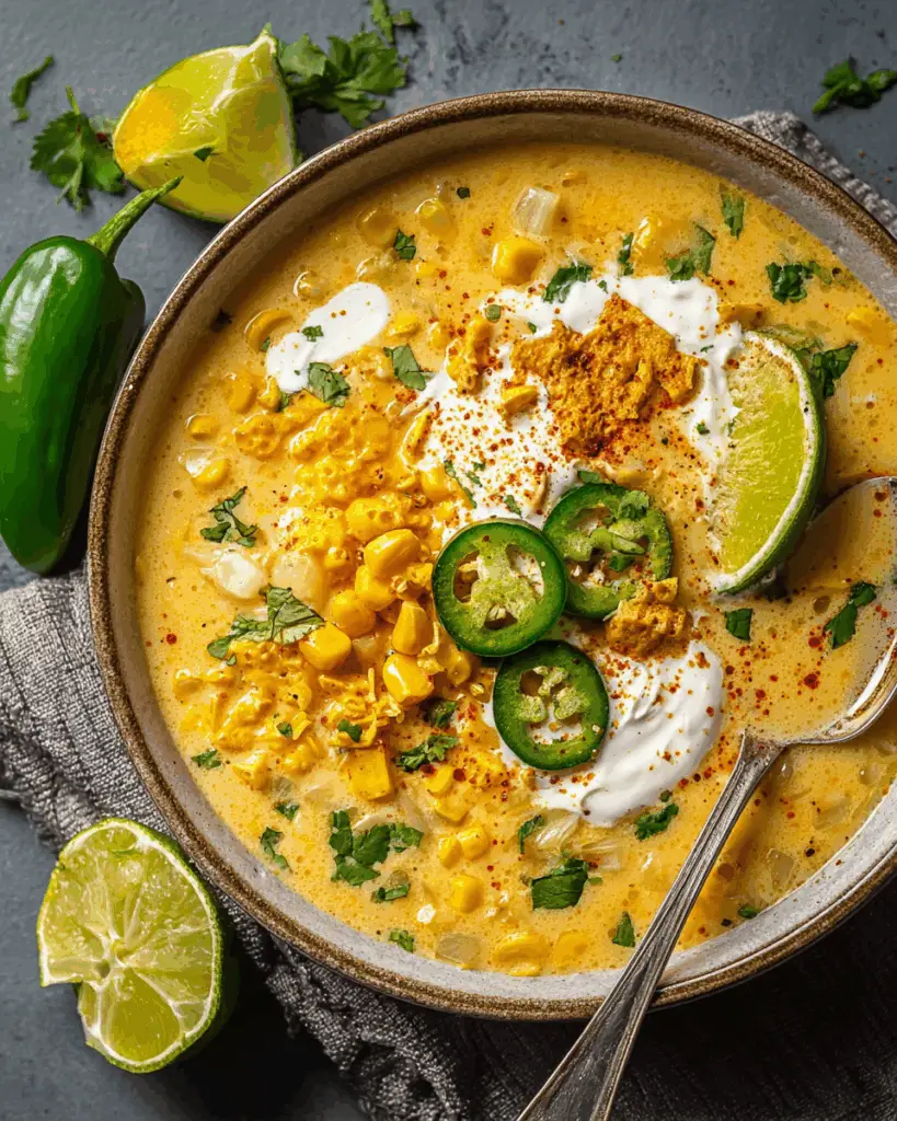 Mexican Street Corn Soup