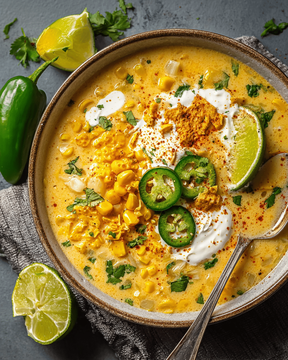 Mexican Street Corn Soup