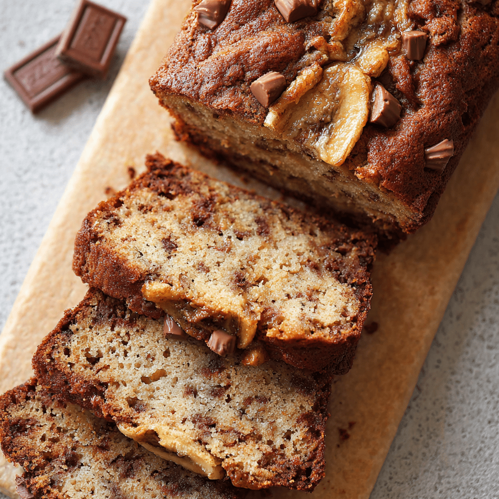 Reese’s Peanut Butter Banana Bread