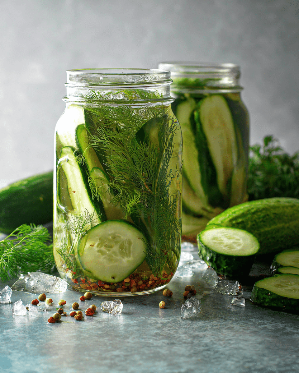 Refrigerator Dill Pickles
