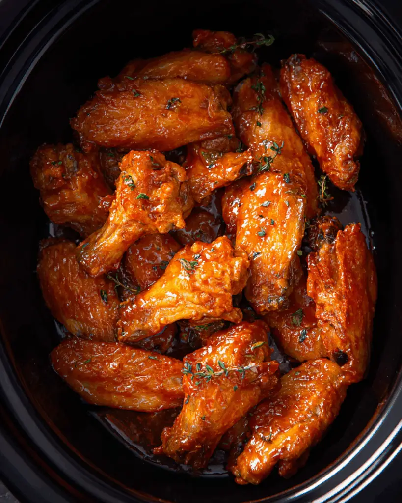 Slow Cooker Buffalo Chicken Wings