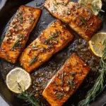 Smoky Honey-Lemon Texas-Style Salmon