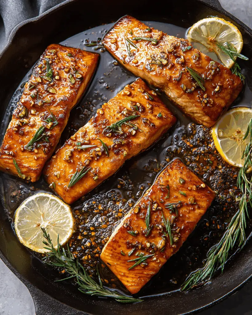 Smoky Honey-Lemon Texas-Style Salmon