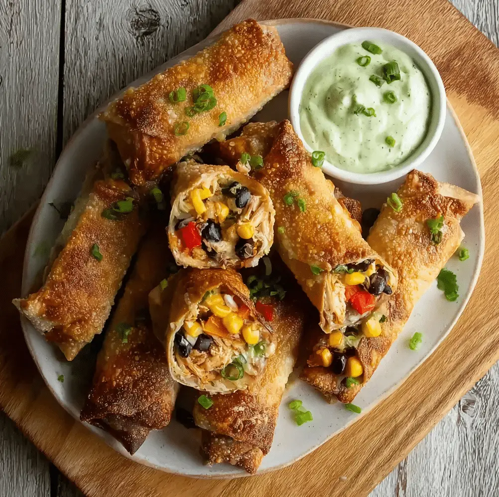 Southwest Chicken Rolls