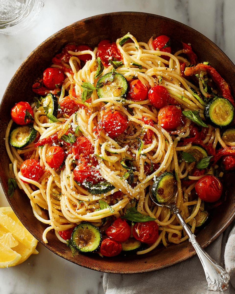 Tomato Zucchini Pasta