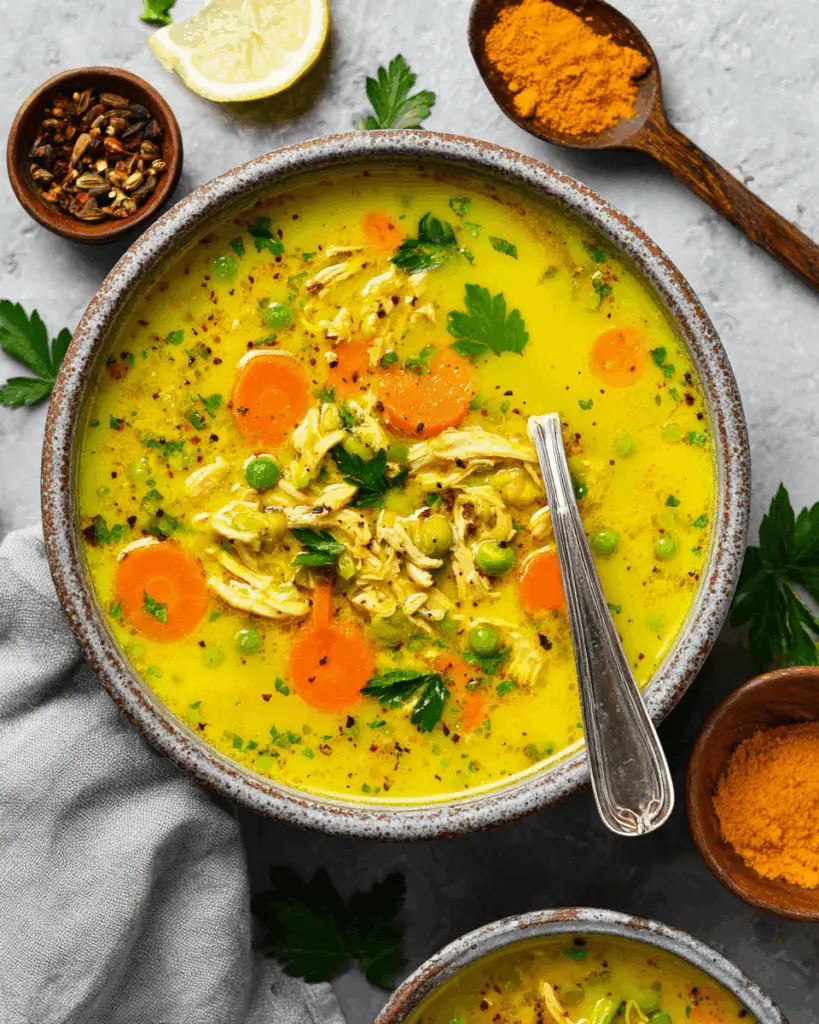 Turmeric Chicken Soup
