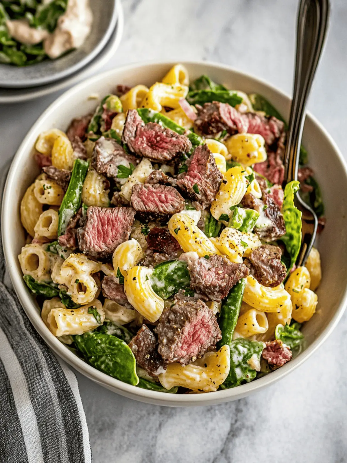 Steak Pasta Salad