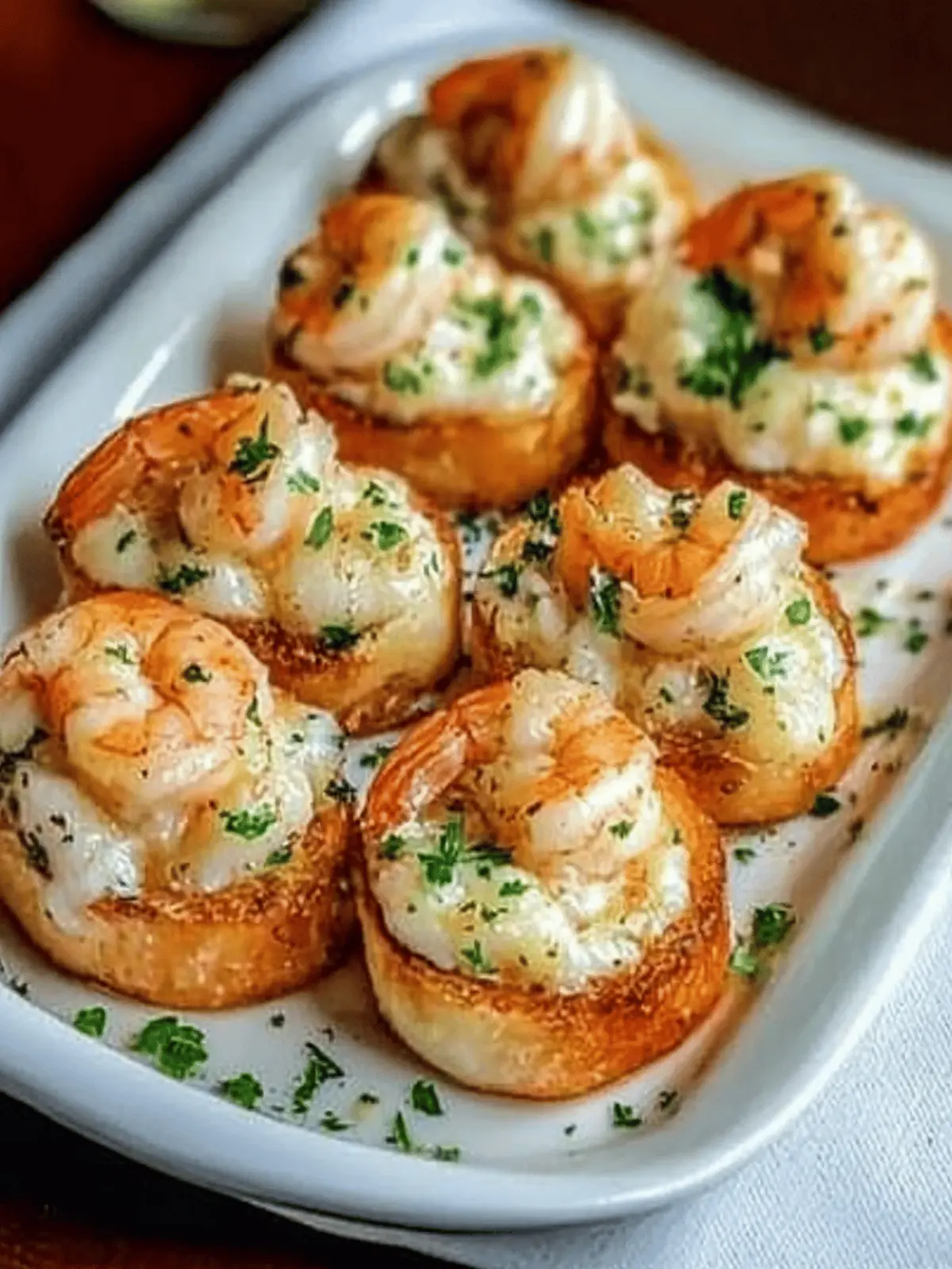 Shrimp & Crab Garlic Bombs