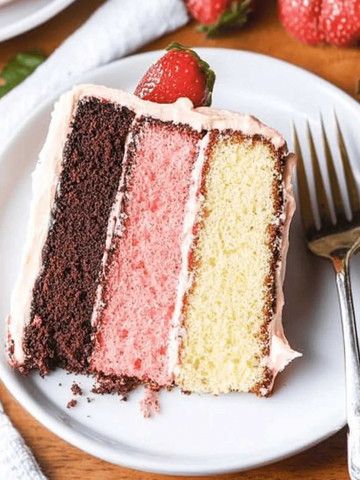 Neapolitan Cake: Sweet Layers for Your Perfect Celebration