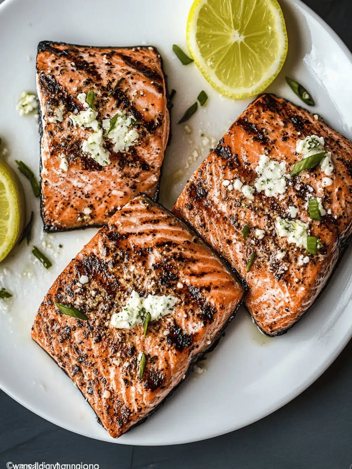 Grilled Sockeye Salmon