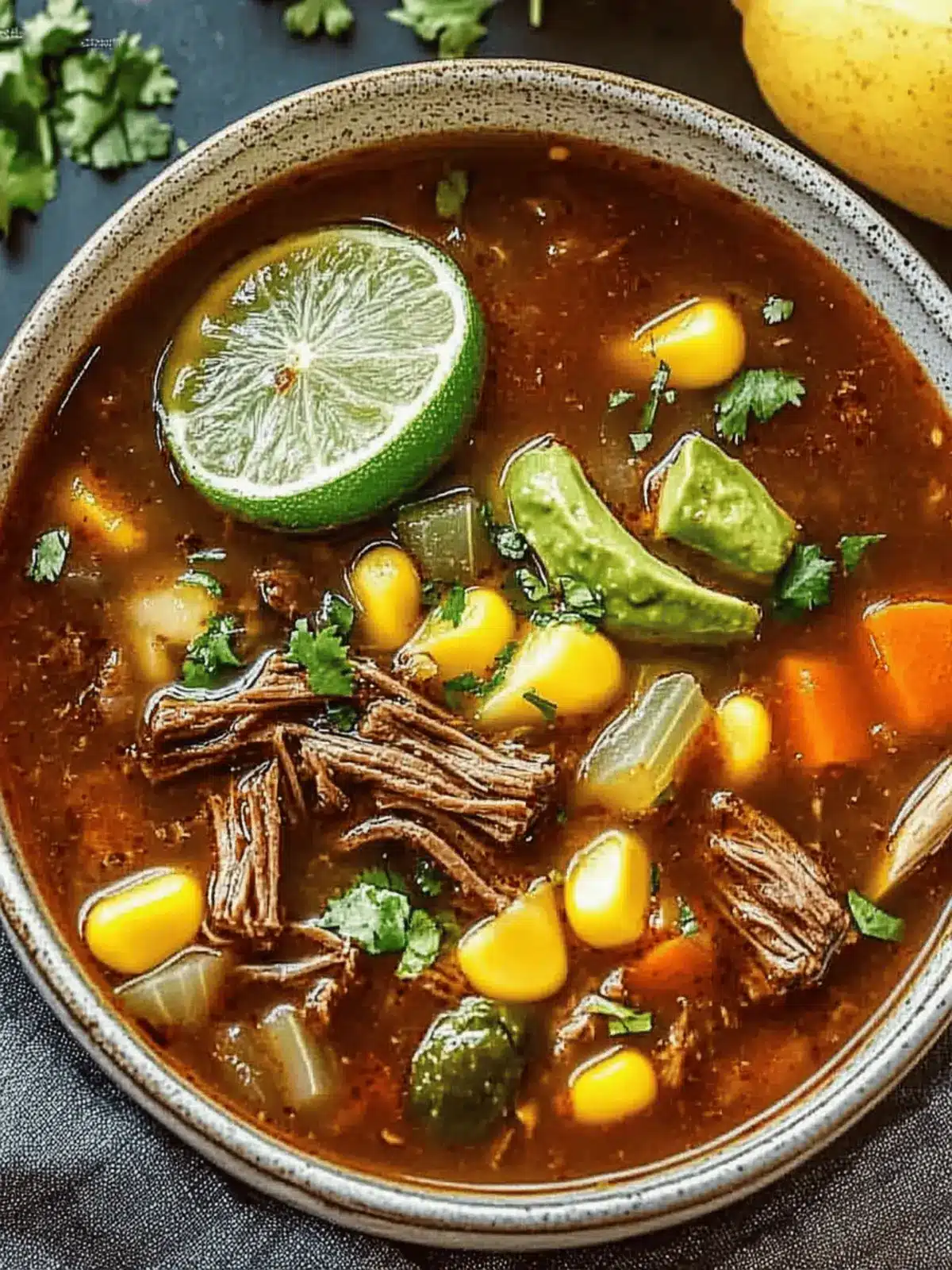 Mexican Beef Soup