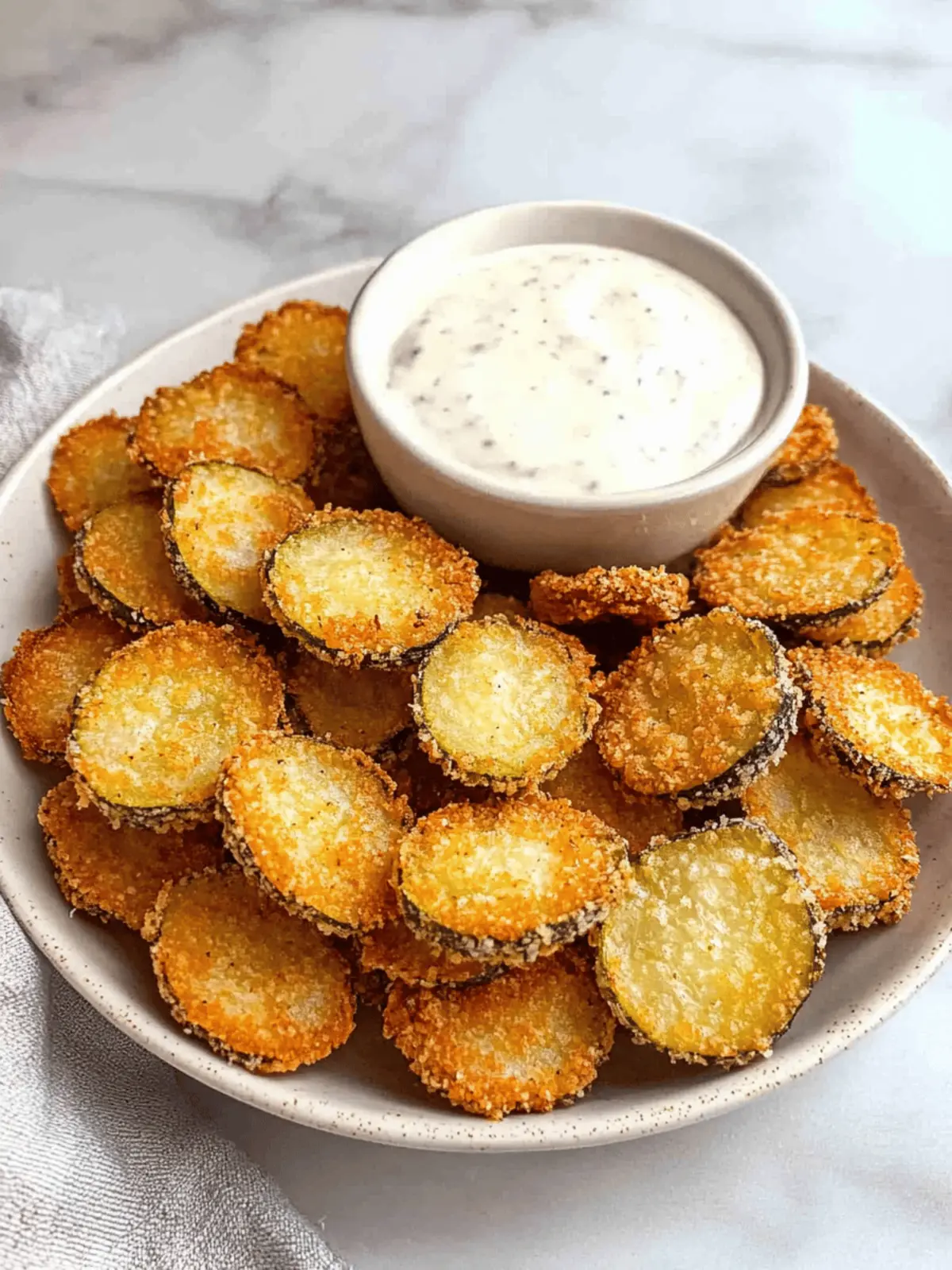 Guilt-Free Air Fryer Fried Pickles Perfect for Any Snack Attack