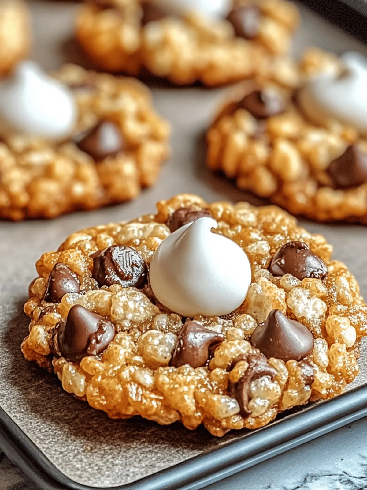 Crunchy Chocolate Chip Rice Krispie Cookies You'll Love to Bake