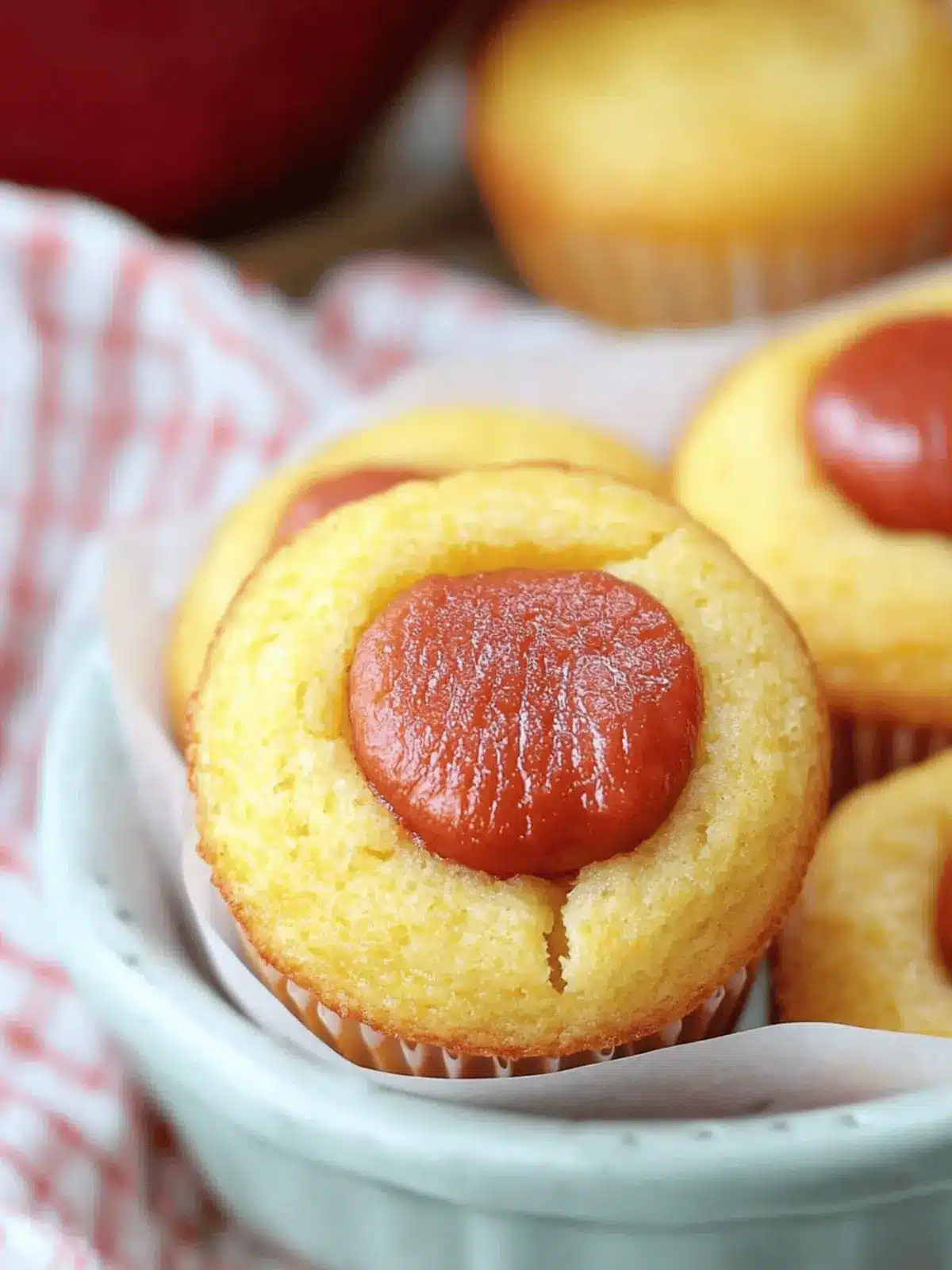 Corn Dog Muffins