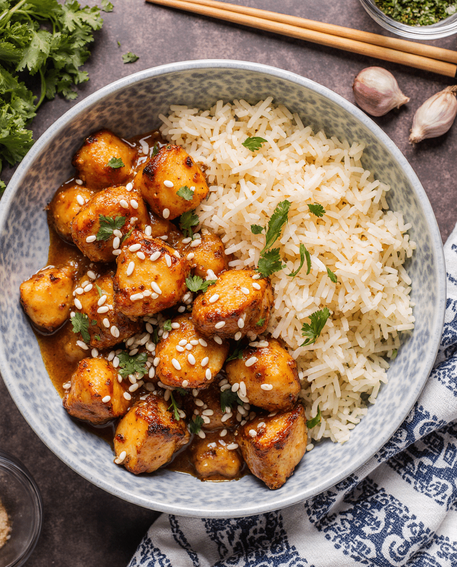 Honey Butter Chicken Bites