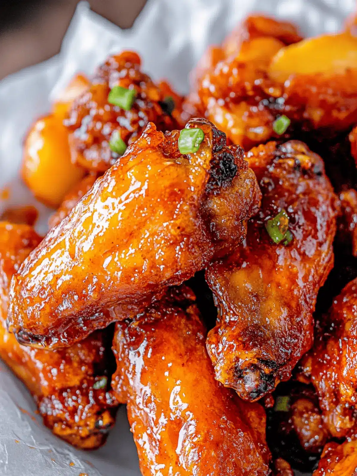 Savory Hot Honey Peach Wings: A Flavor Explosion!