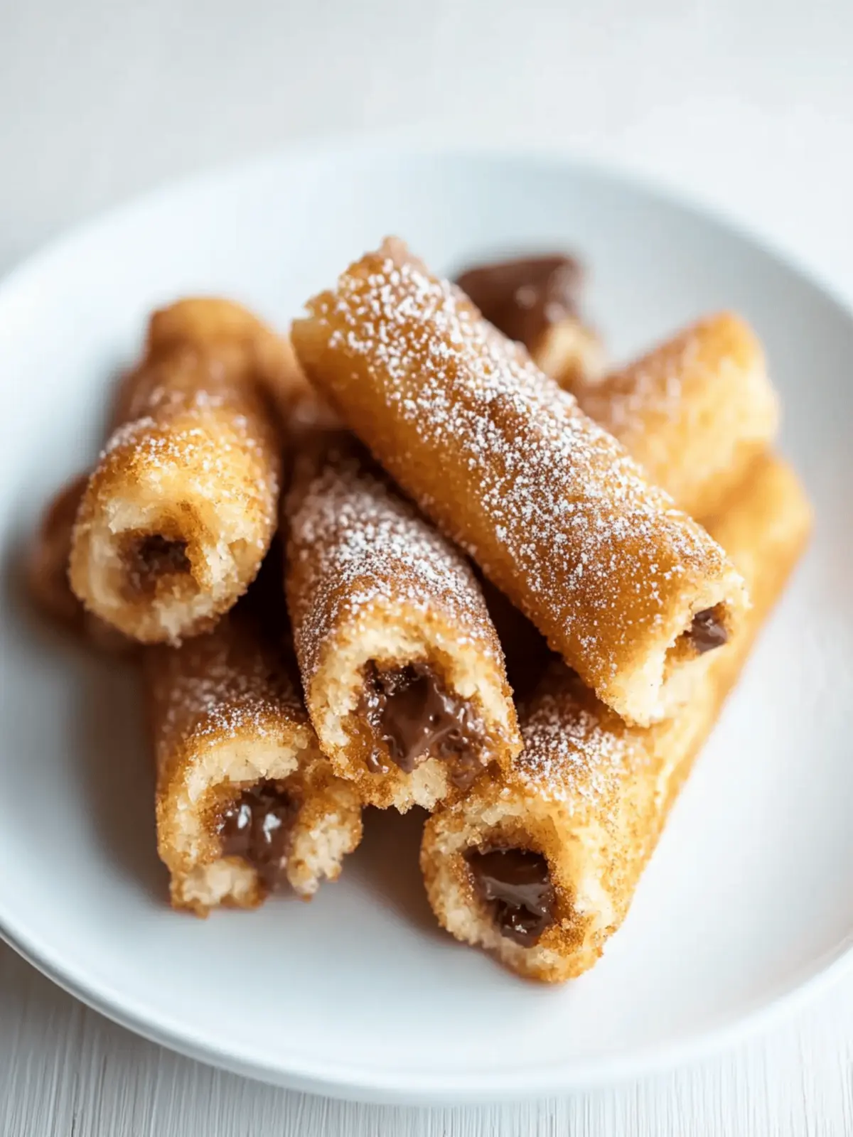 Nutty Churro Bites with Nutella: A Sweet Party Delight