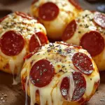Pepperoni Pizza Bombs