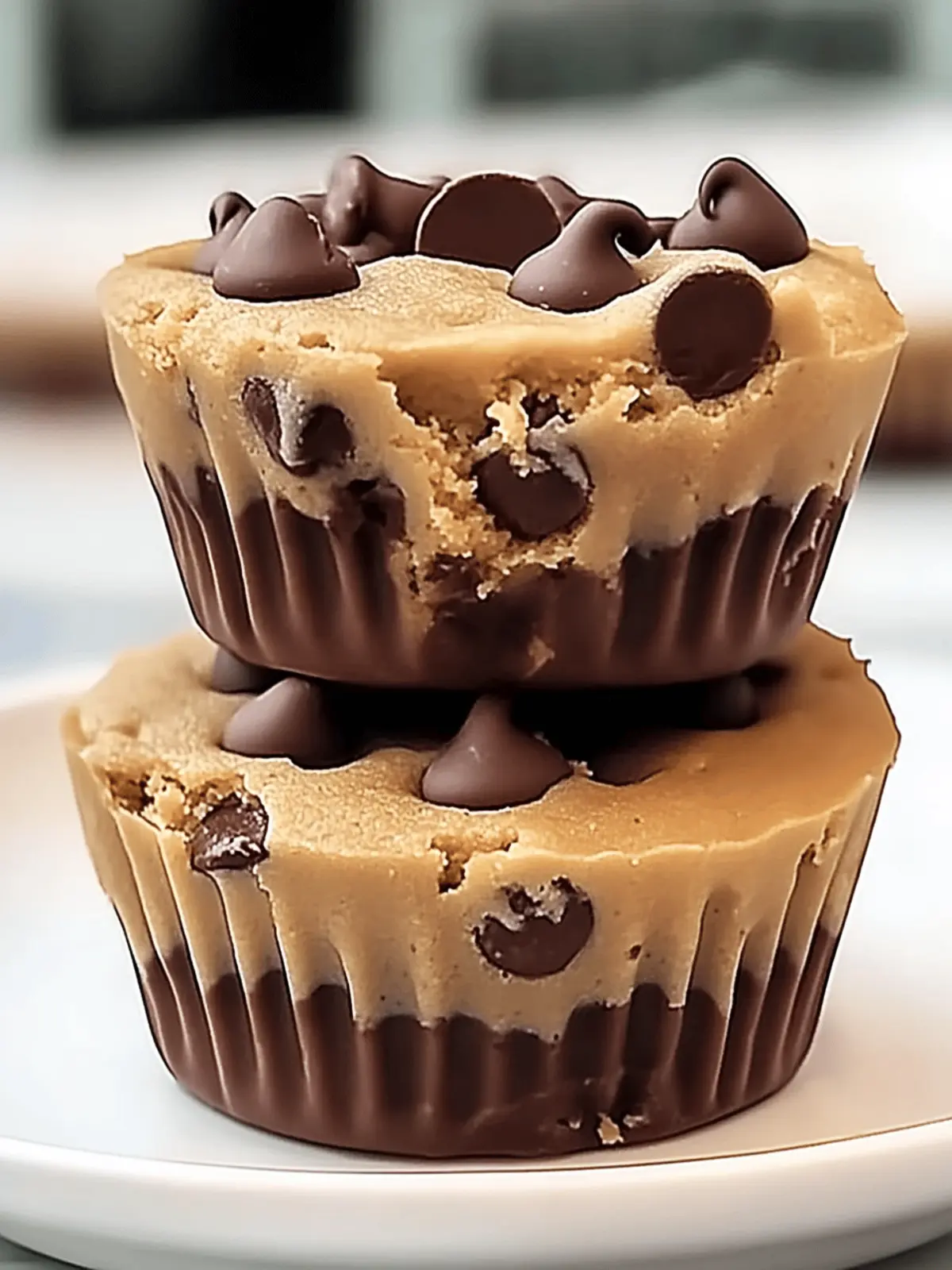 Peanut Butter Chocolate Chip Cookie Cups