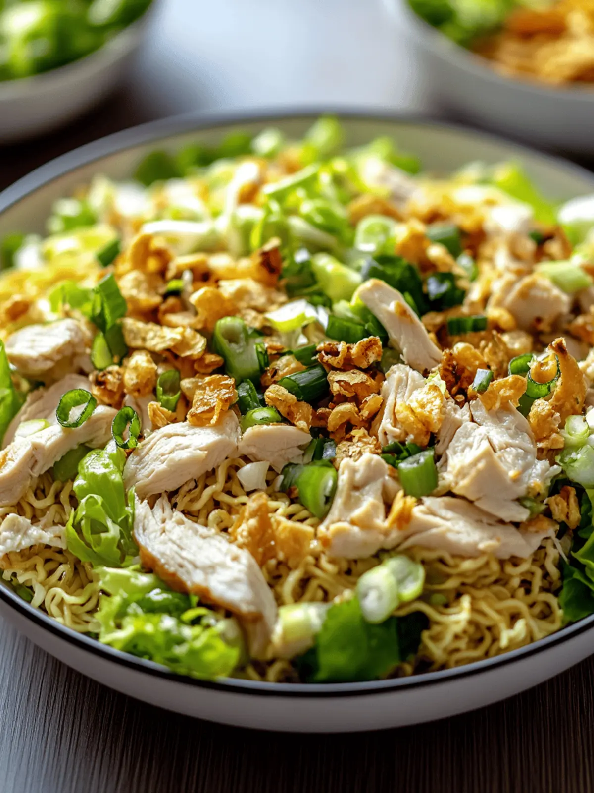 Ramen Chinese Chicken Salad