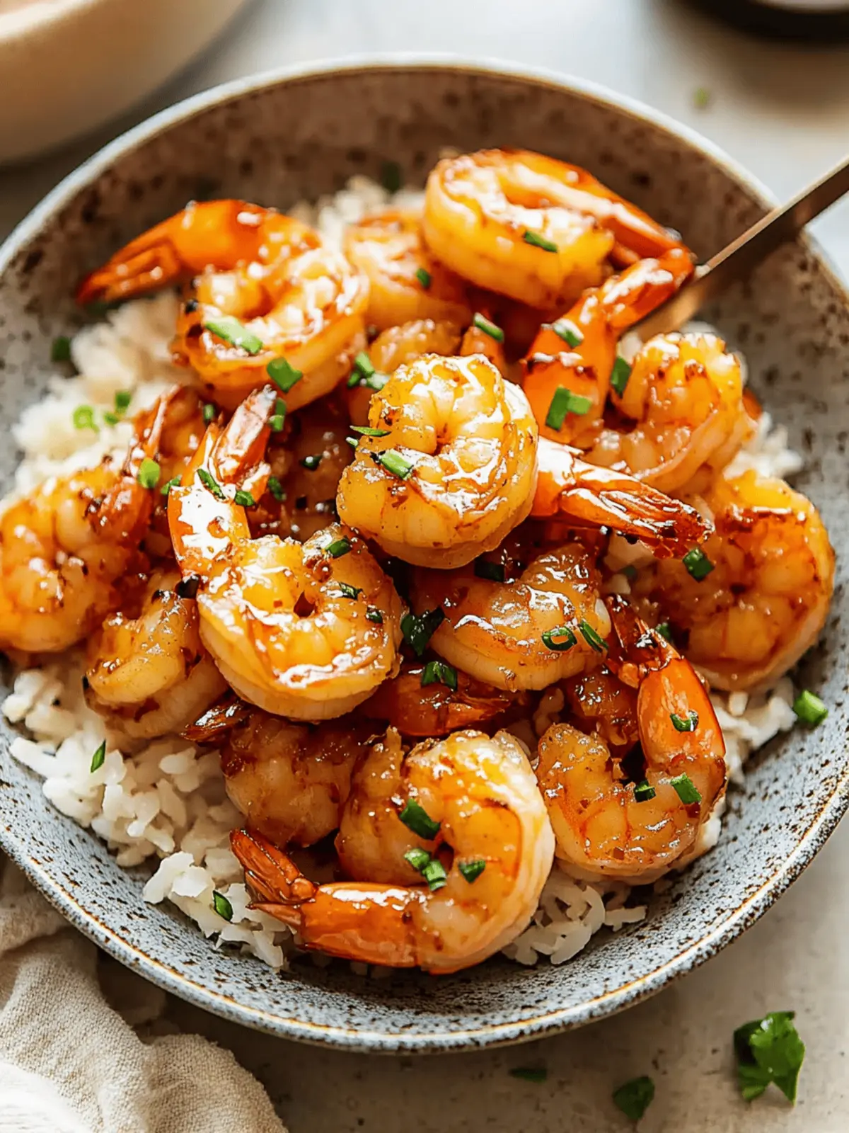 Honey Garlic Shrimp