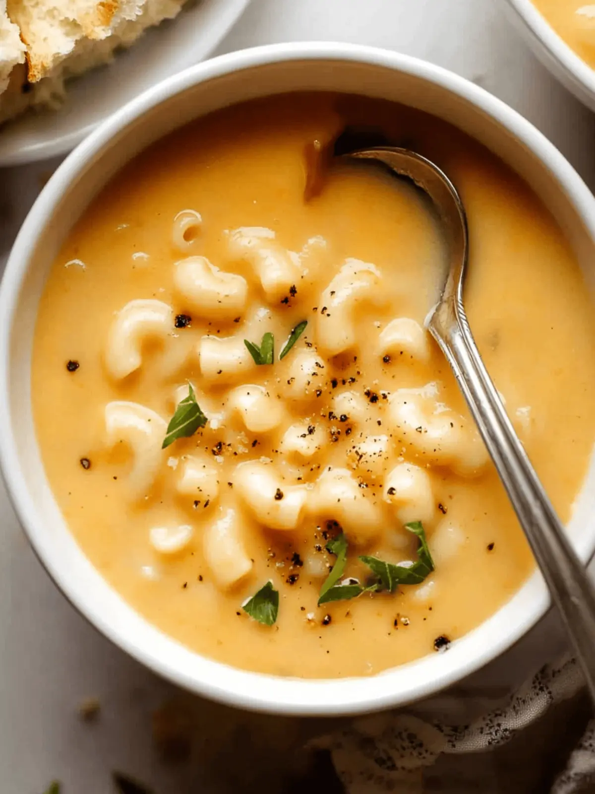 Mac and Cheese Soup