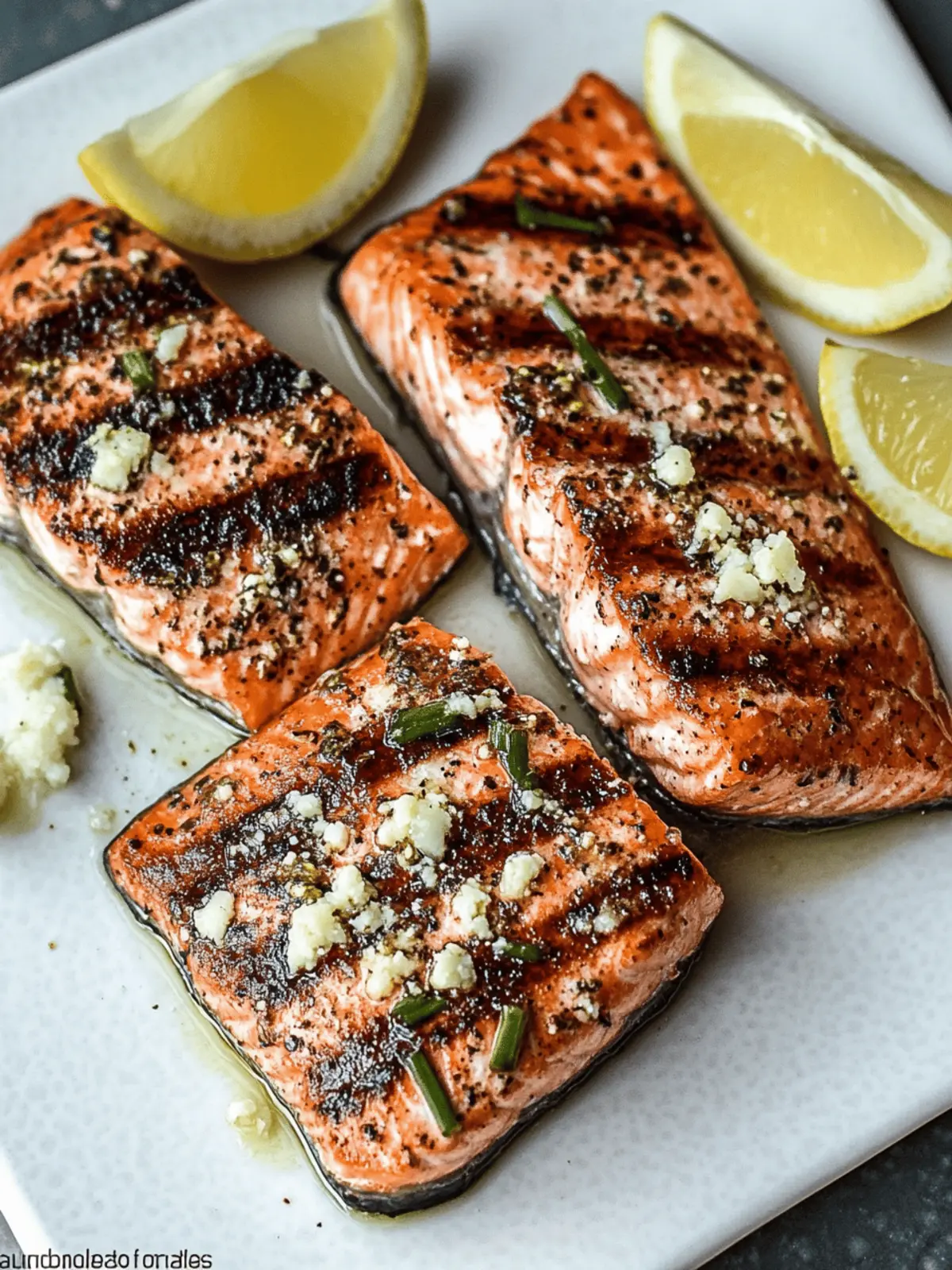 Grilled Sockeye Salmon