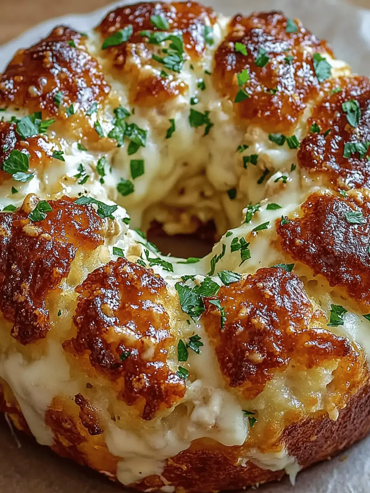 Ultimate Chicken Alfredo Monkey Bread for Cozy Gatherings