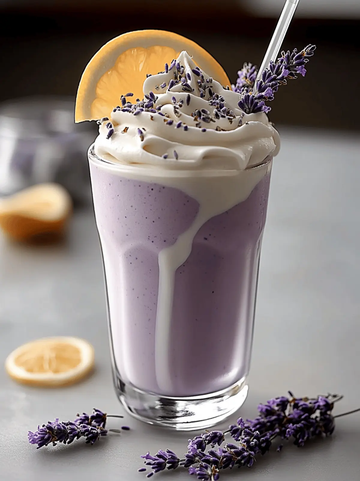 Earl Grey Lavender Milkshake