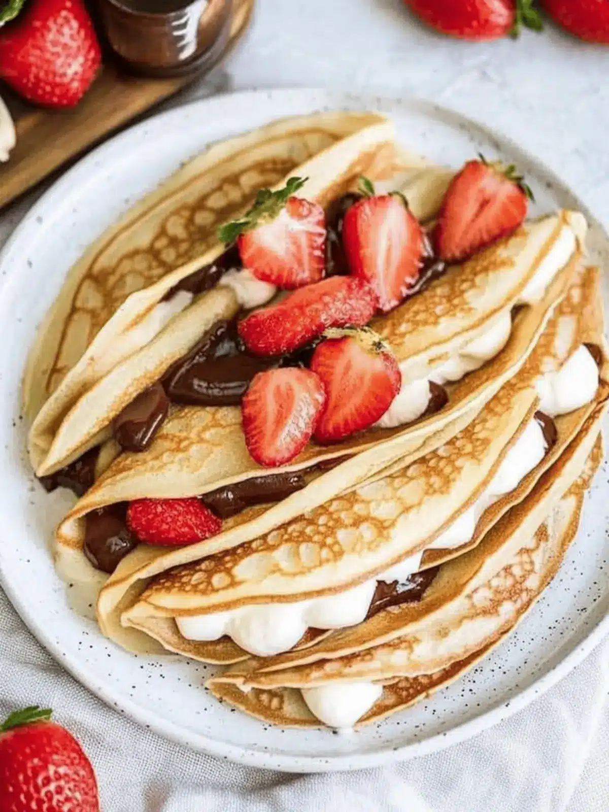Homemade Sweet Crepe