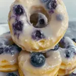Baked Blueberry Donuts