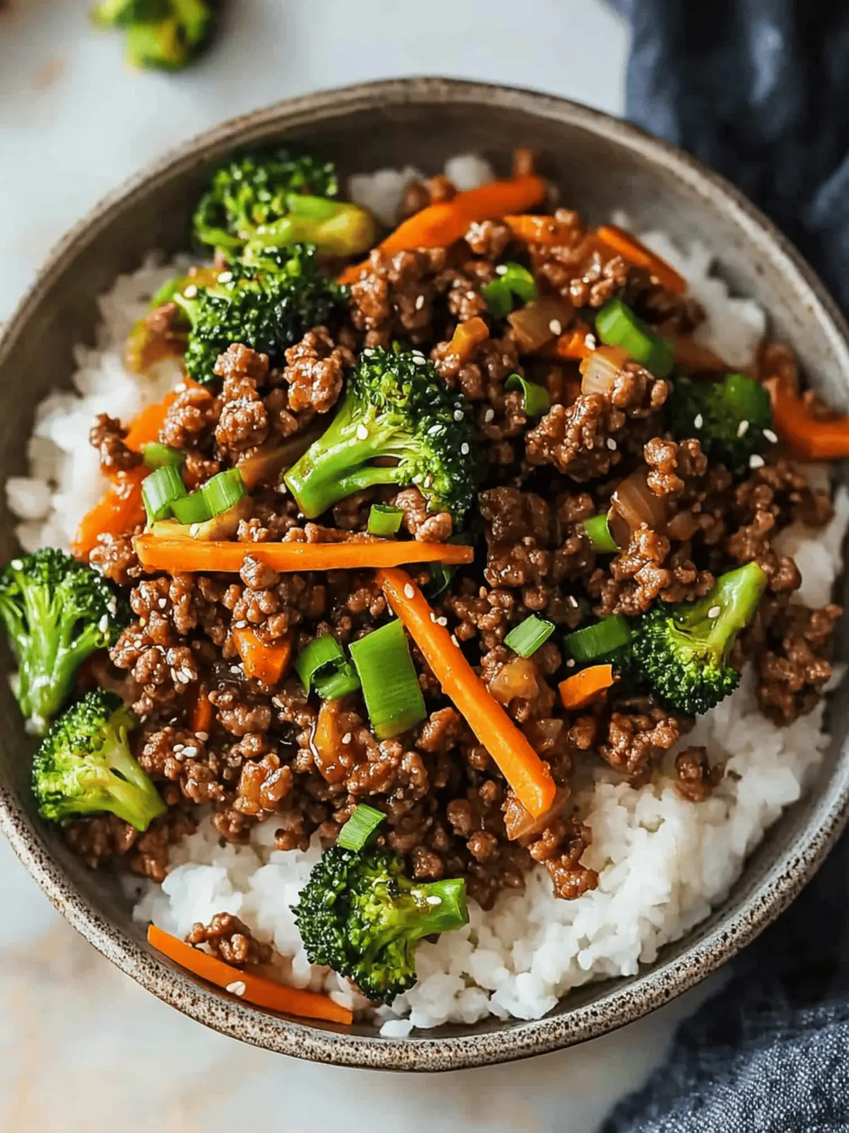 Teriyaki Ground Beef Stir-Fry: A Quick Family Favorite!