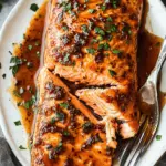 Glazed Brown Sugar Soy Salmon