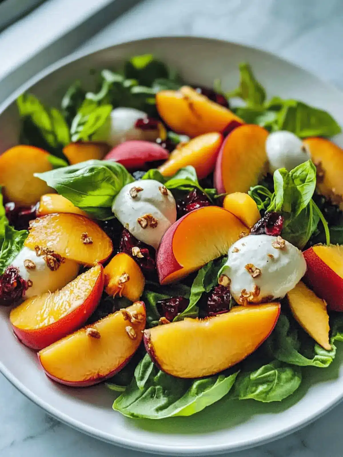 Mouthwatering Millionaire Peach Salad for Summer Delight