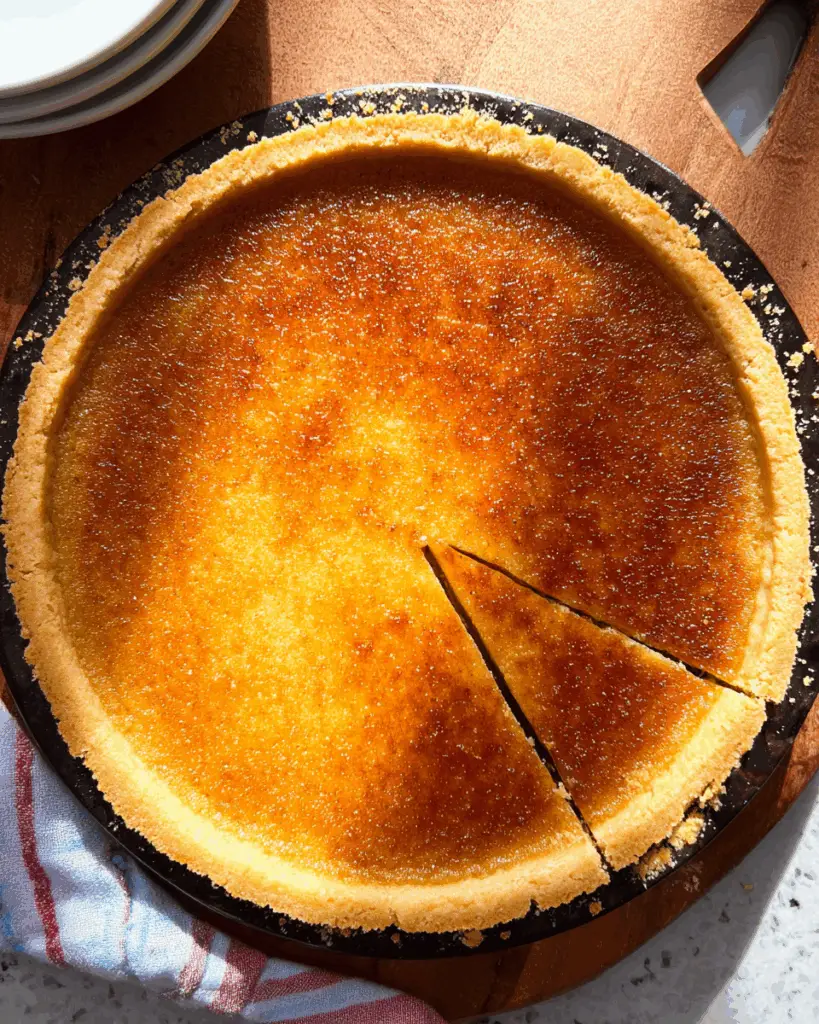 Golden‑Greek Honey Pie (Melopita)
