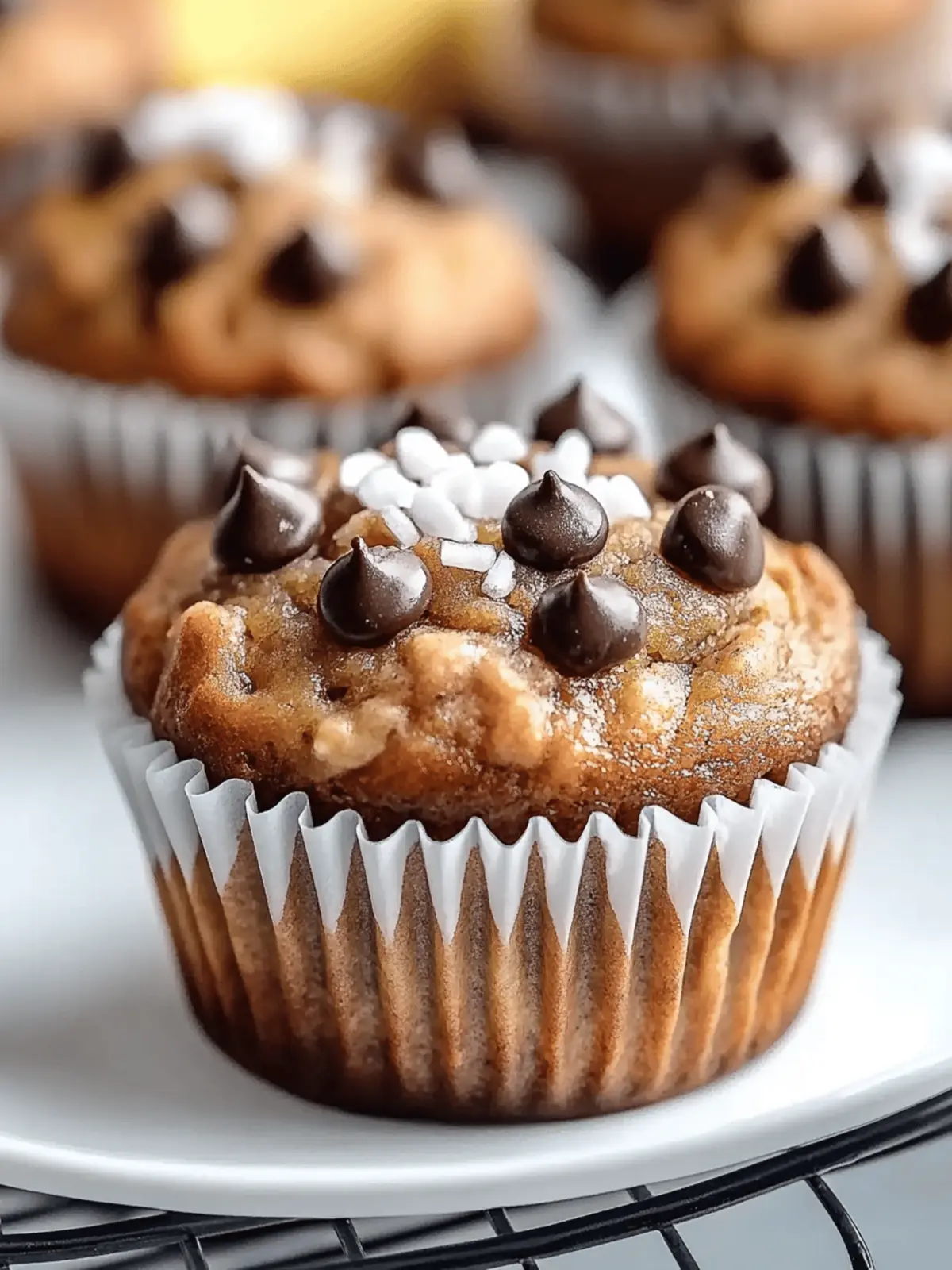 Banana Bread Protein Muffins