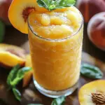 Frozen Peach Lemonade