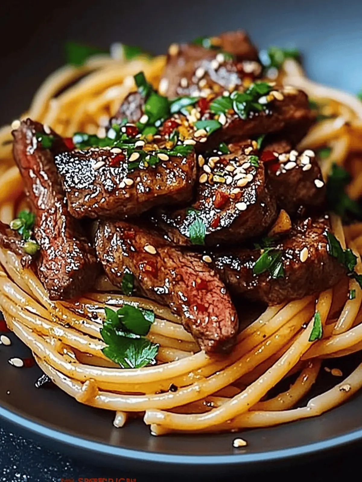 Sweet and Spicy Garlic Steak Pasta for Epic Weeknight Dinners
