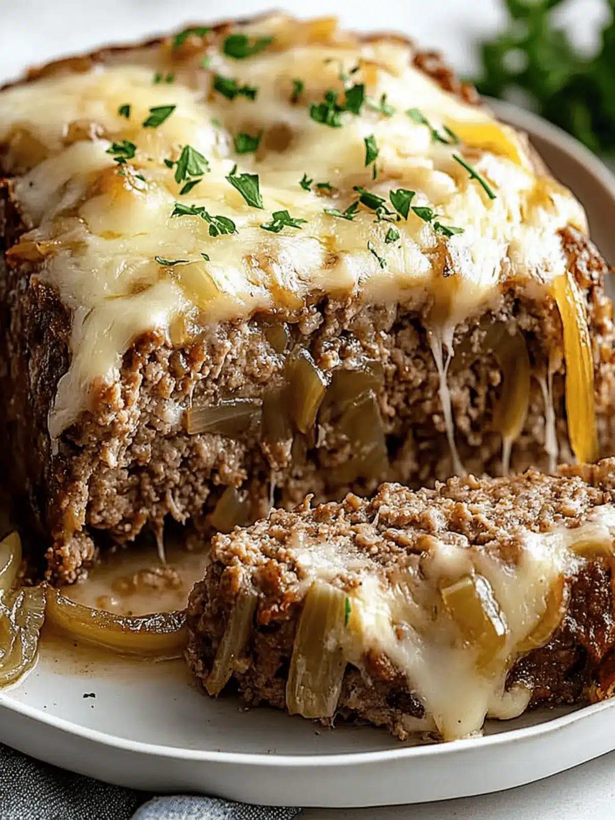 Savory French Onion Meatloaf for Cozy Nights In