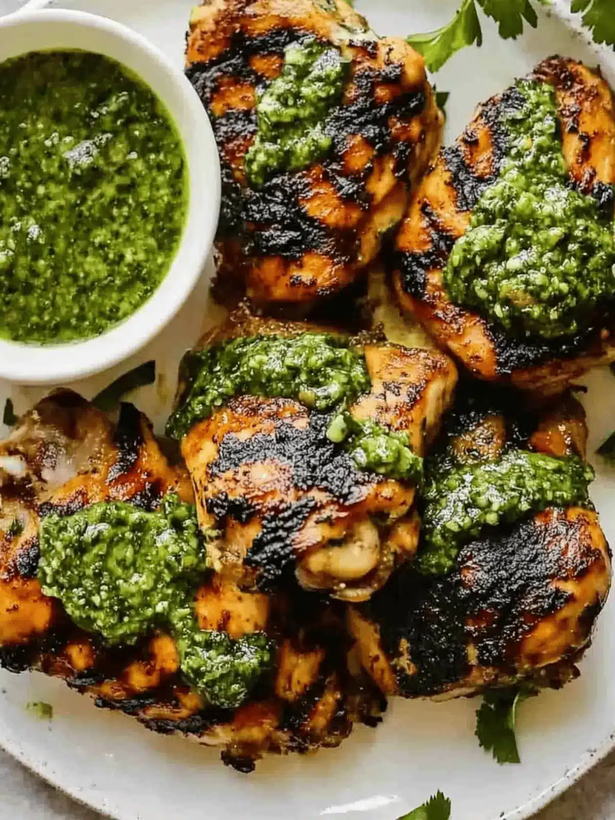 Chimichurri Chicken Thighs