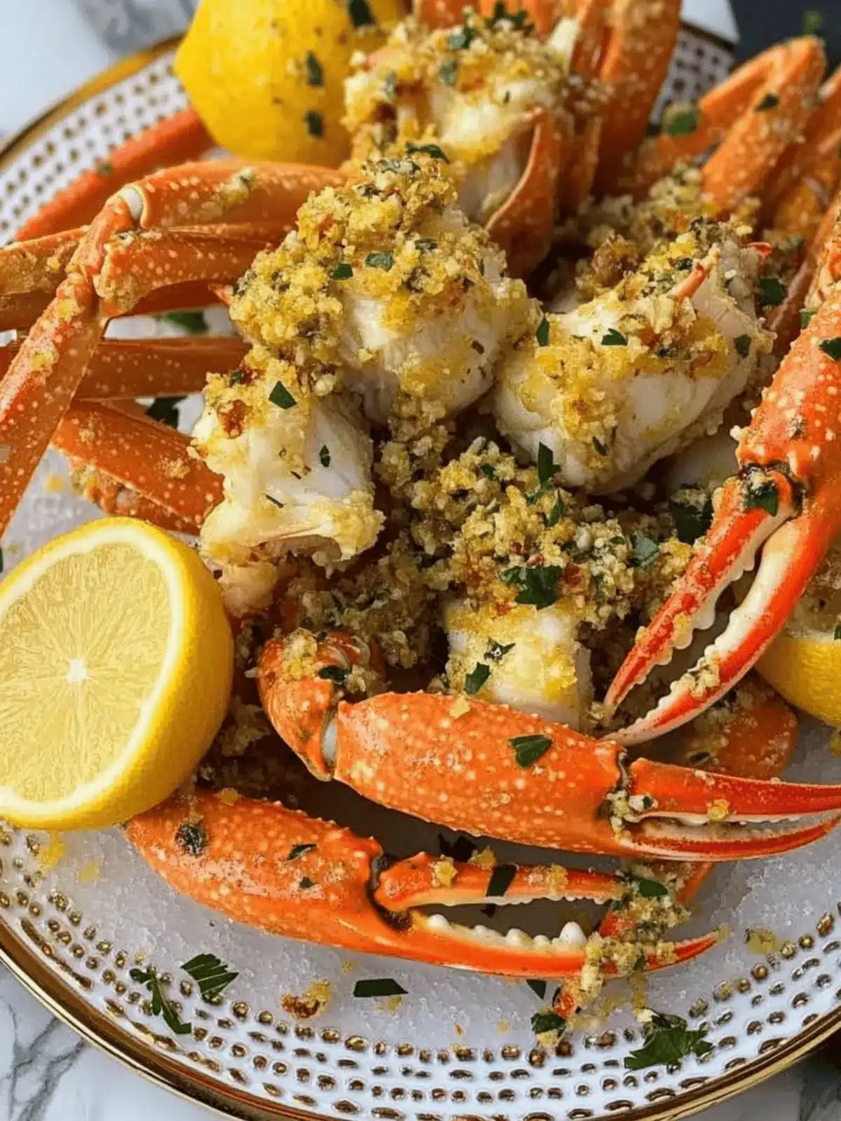 Butter Garlic Crab