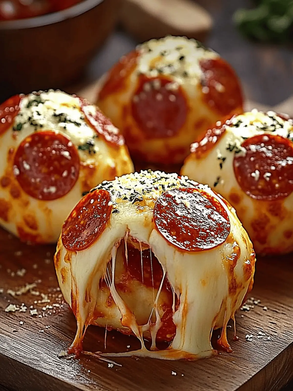 Pepperoni Pizza Bombs: Quick Bites Everyone Will Love
