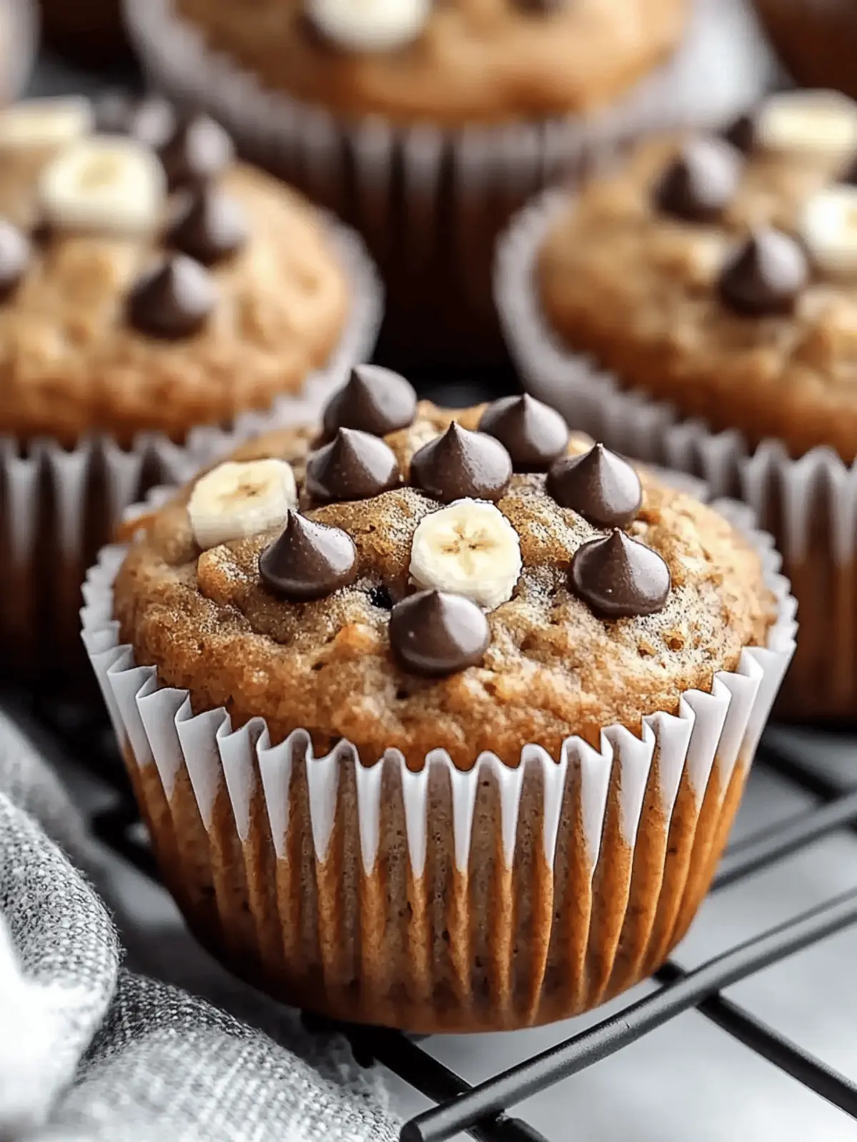 Banana Bread Protein Muffins