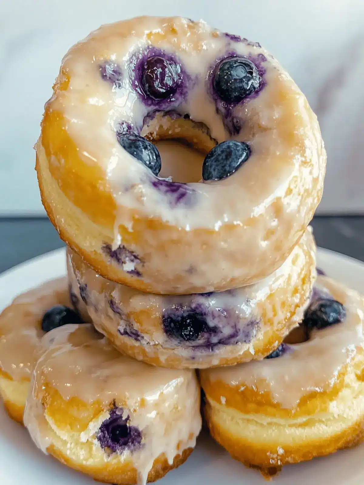 Baked Blueberry Donuts – Irresistibly Soft and Vegan-Friendly