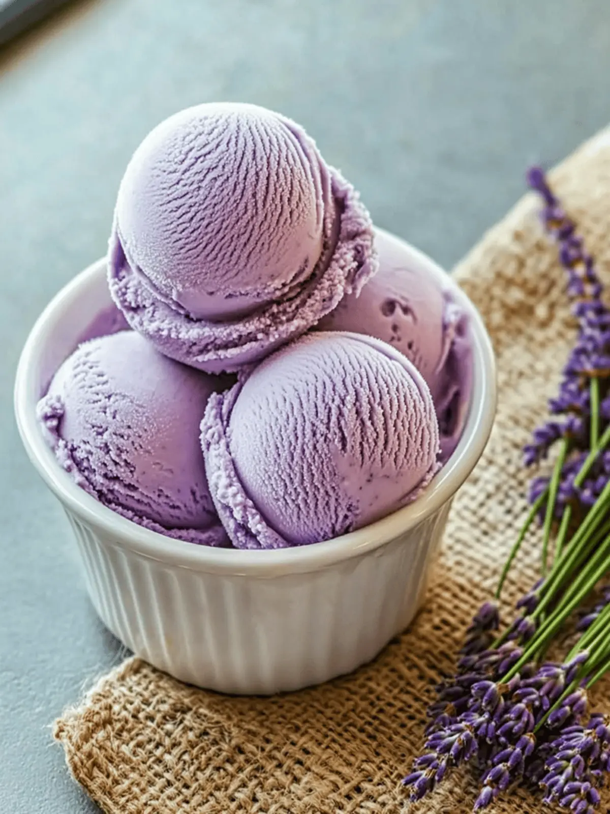 Lavender Ice Cream