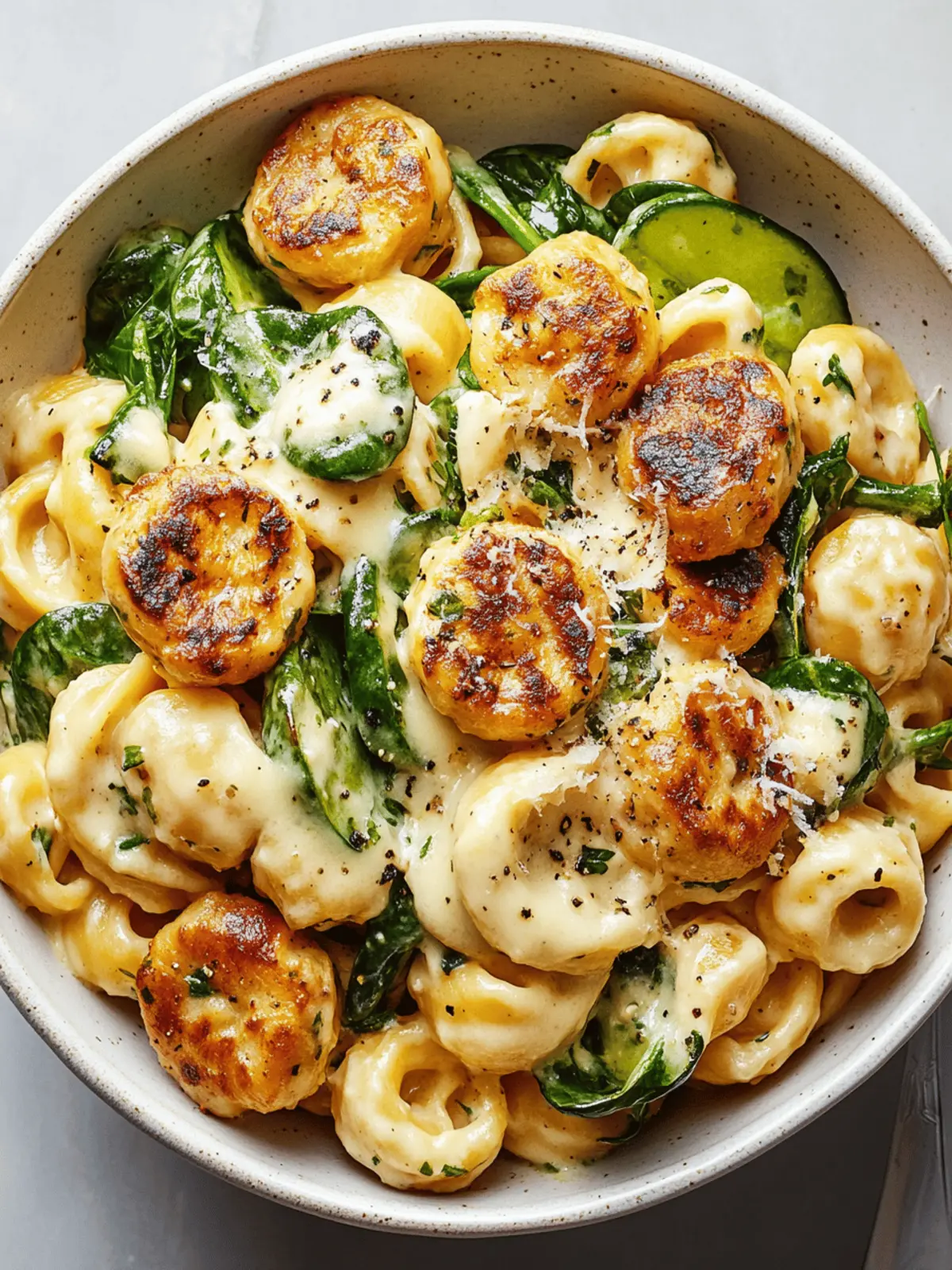 Protein-Packed Pasta Bowl: Quick Comfort with Bold Flavor