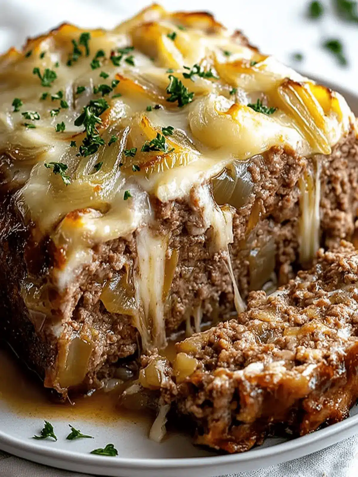 Savory French Onion Meatloaf for Cozy Nights In