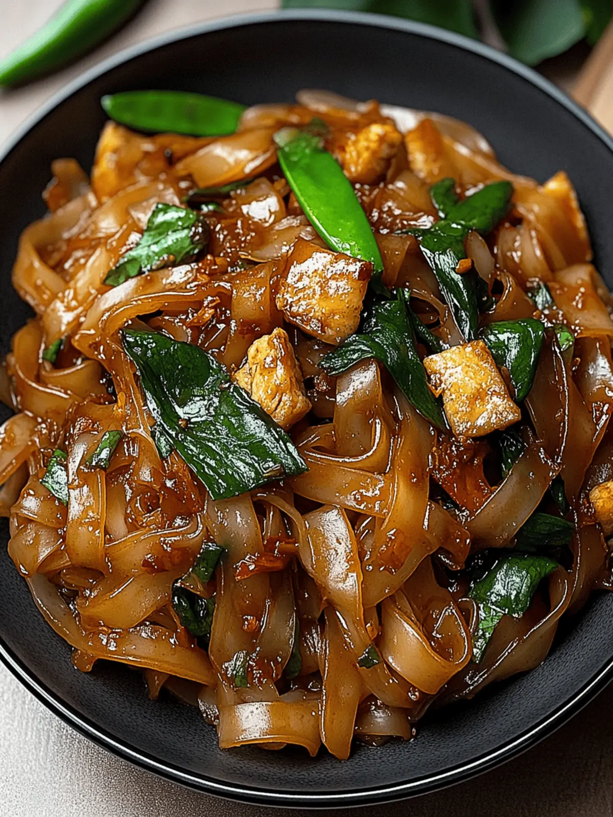 Savory Thai Drunken Noodles: Quick Street Style Delight