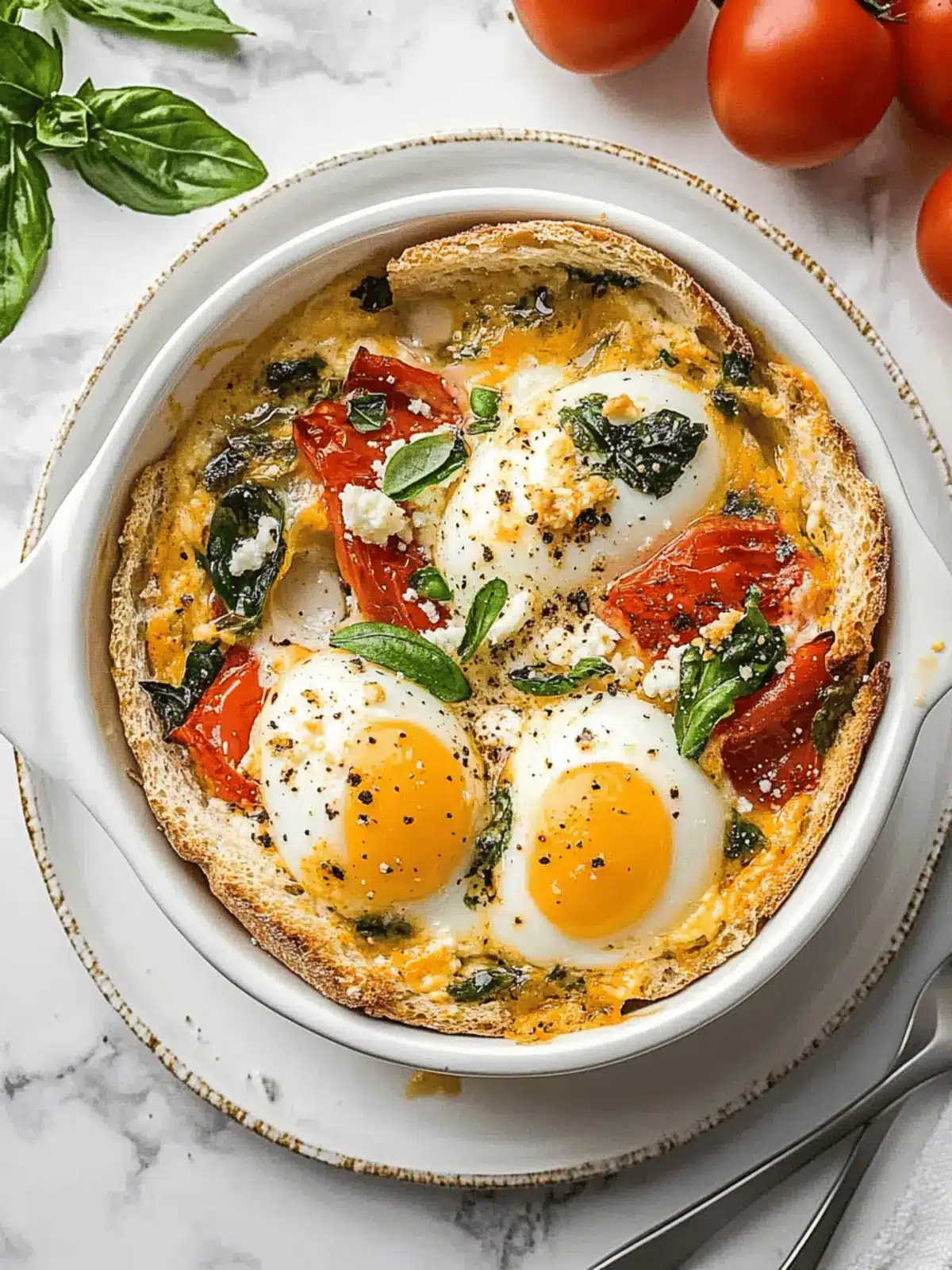 Baked Feta Eggs: A Creamy Mediterranean Breakfast Dream