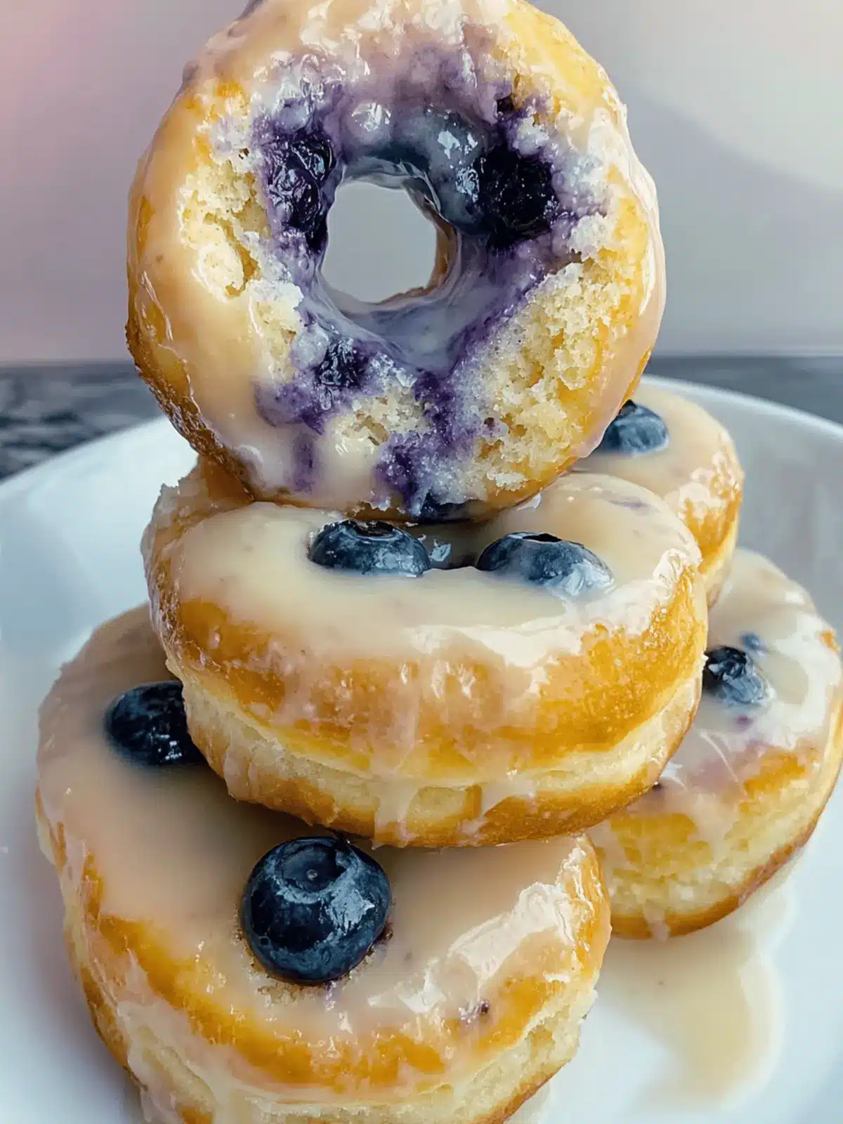 Baked Blueberry Donuts – Irresistibly Soft and Vegan-Friendly